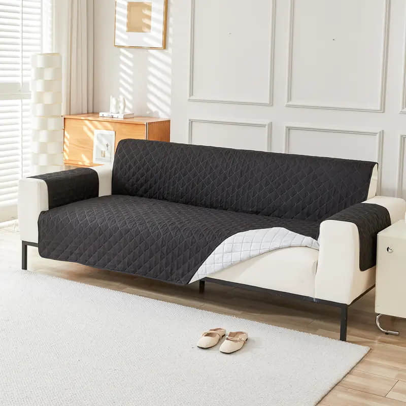 Waterproof Non-slip Quilted Sofa Cover Protector for Pets – One-piece Recliner Sofa Slipcover