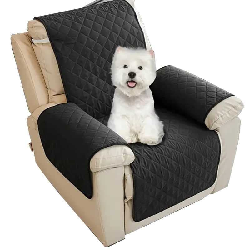 Waterproof Non-slip Quilted Sofa Cover Protector for Pets – One-piece Recliner Sofa Slipcover